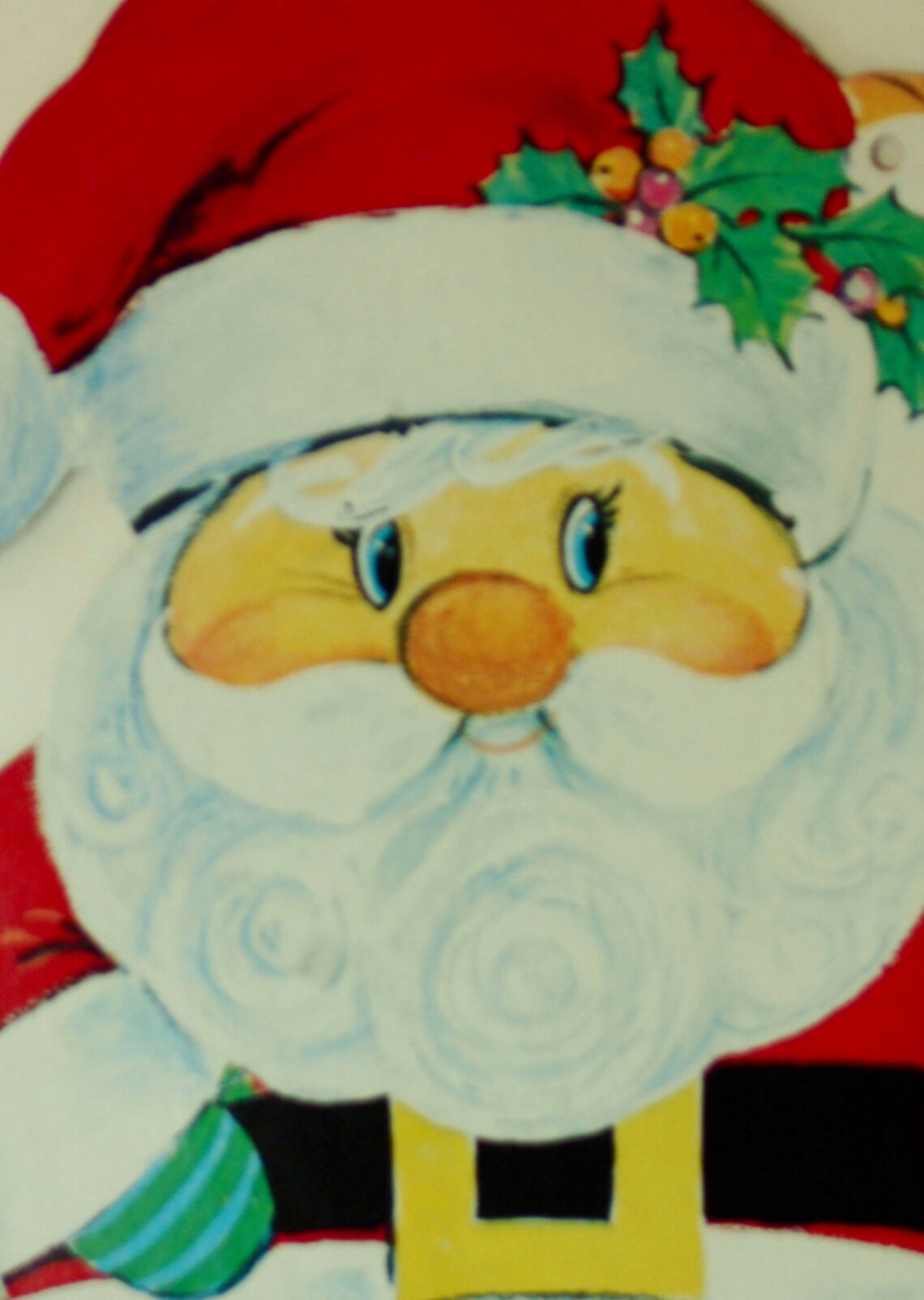 Vintage Cardboard Christmas Cutouts Window Decorations Etsy