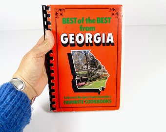 1989 Best of the Best from Georgia Cookbook Georgia Recipes Best Georgia Recipes Georgia Recipe Collection Southern Cooking