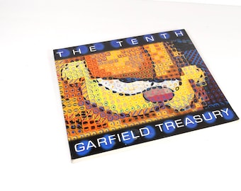The Tenth Garfield Treasury, 1999 Garfield Jim Davis Cartoon Book, Coffee Table Book