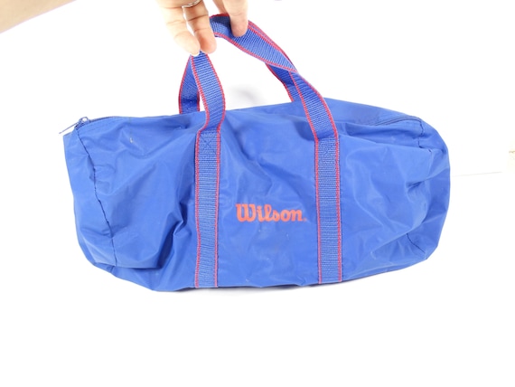 Cute Vintage Wilson Tote 1970s Wilson Tote Bag Little Tote Running Tote Gym Tote Swim Tote Vintage Barrel Tote