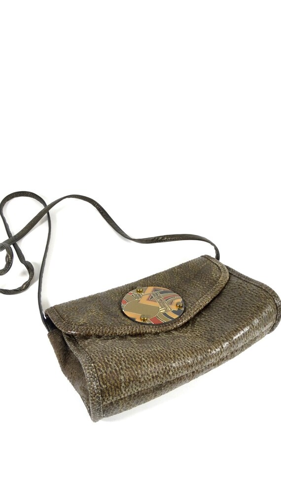 1980s Moon Bag Crossbody Bag - Patricia Smith Desi