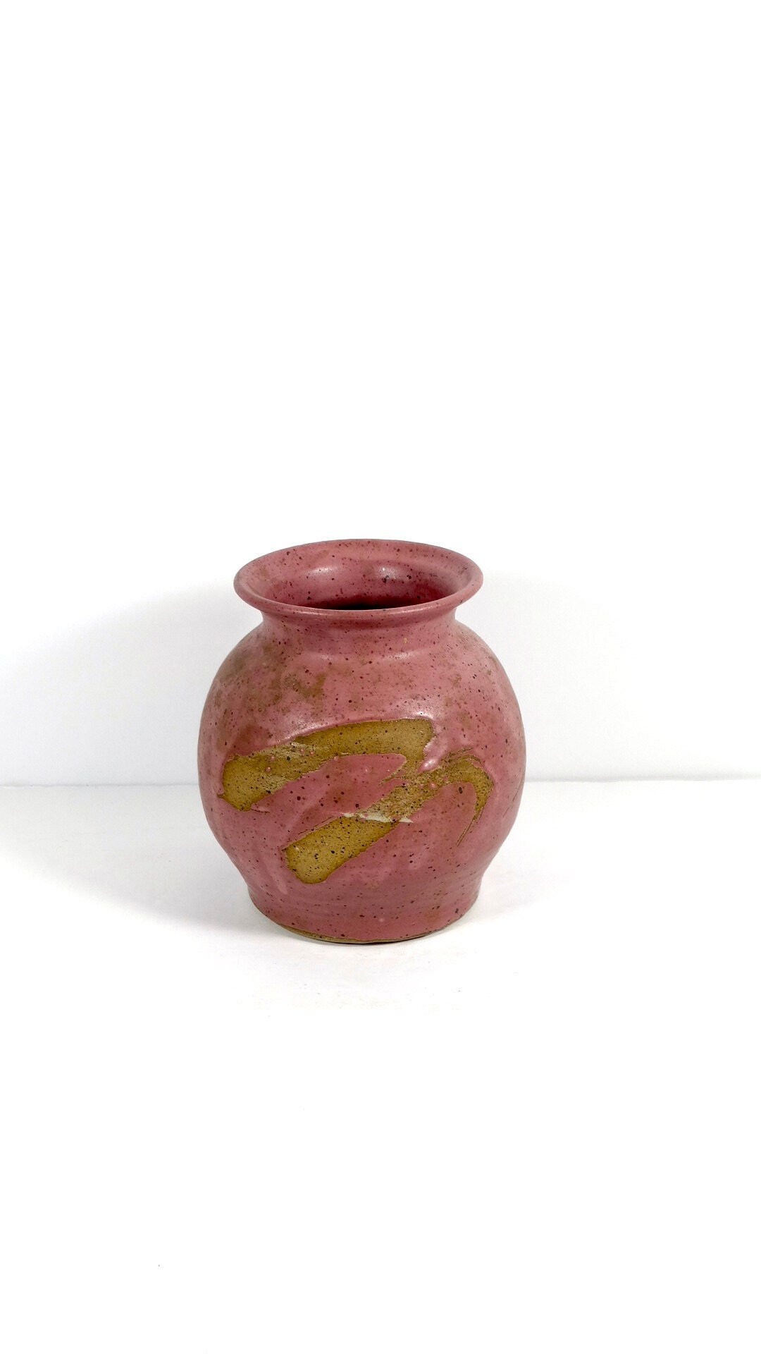 90s Ceramic Vase Brad Walker Pottery Dahlonega Ceramics GA Pottery Art