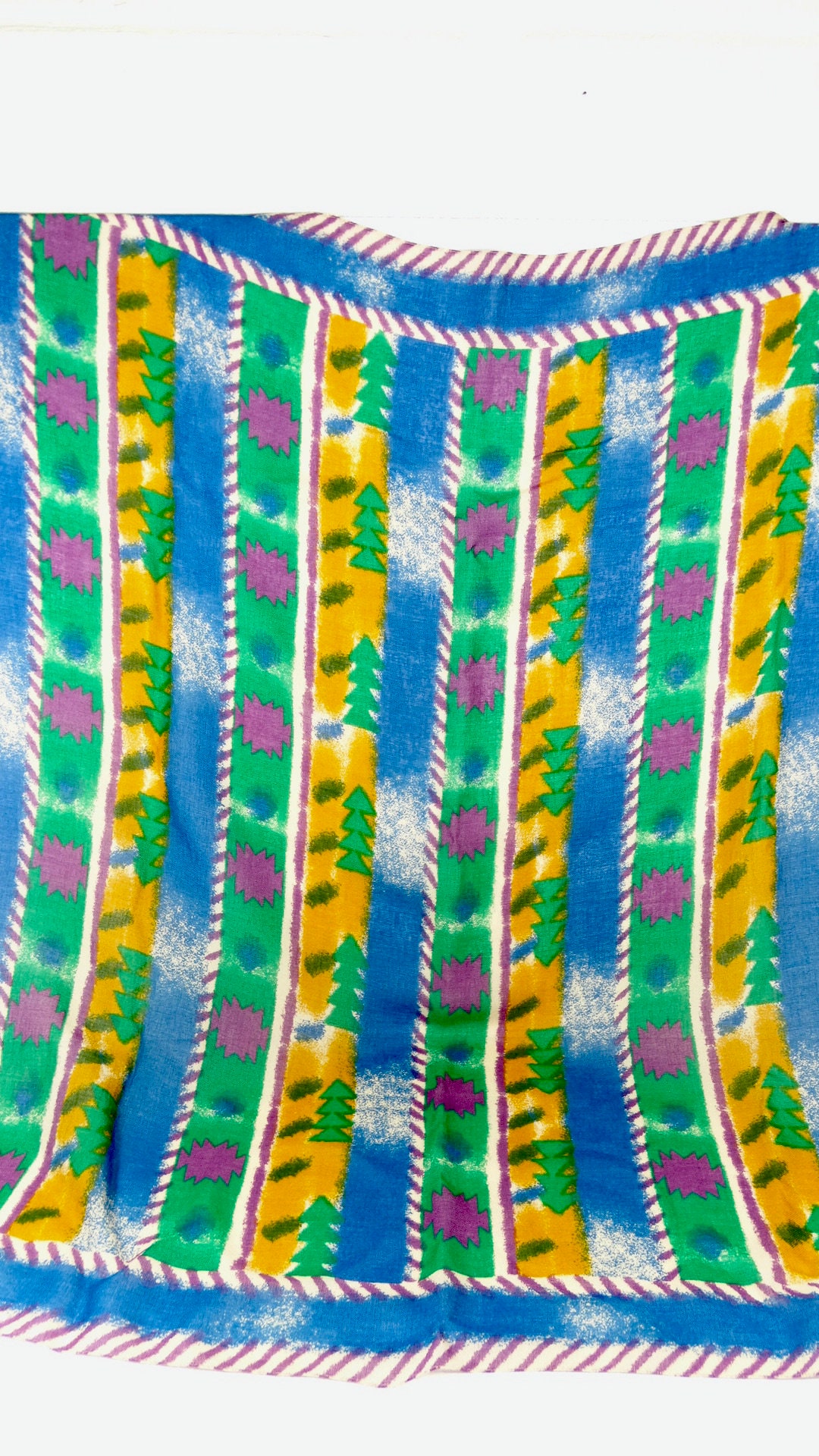 Vintage Jacqueline Ferrar Scarf Made in Italy Square Scarf