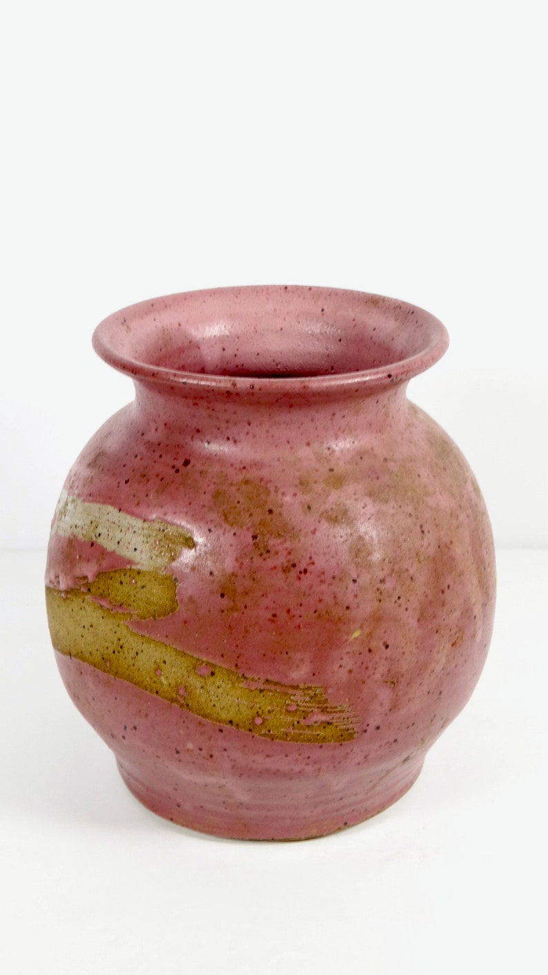 90s Ceramic Vase Brad Walker Pottery Dahlonega Ceramics GA Etsy