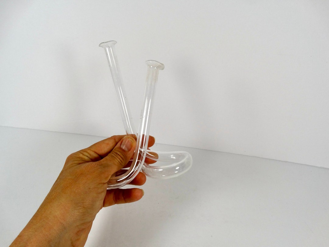 Vintage Double Test Tube Vase Test Tube Bud Vase Propagation Etsy