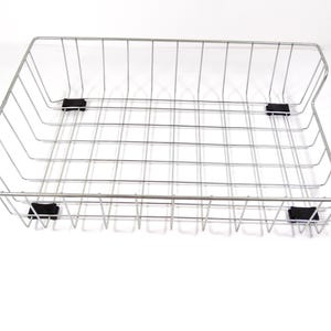 Pair Vintage Wire File Baskets Set of 2 Letter Size Industrial Retro ...