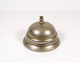 Vintage Desk Bell Store Bell Shop Bell Counter Bell Ding Motel Bell Ring for Service Bell Retro Office