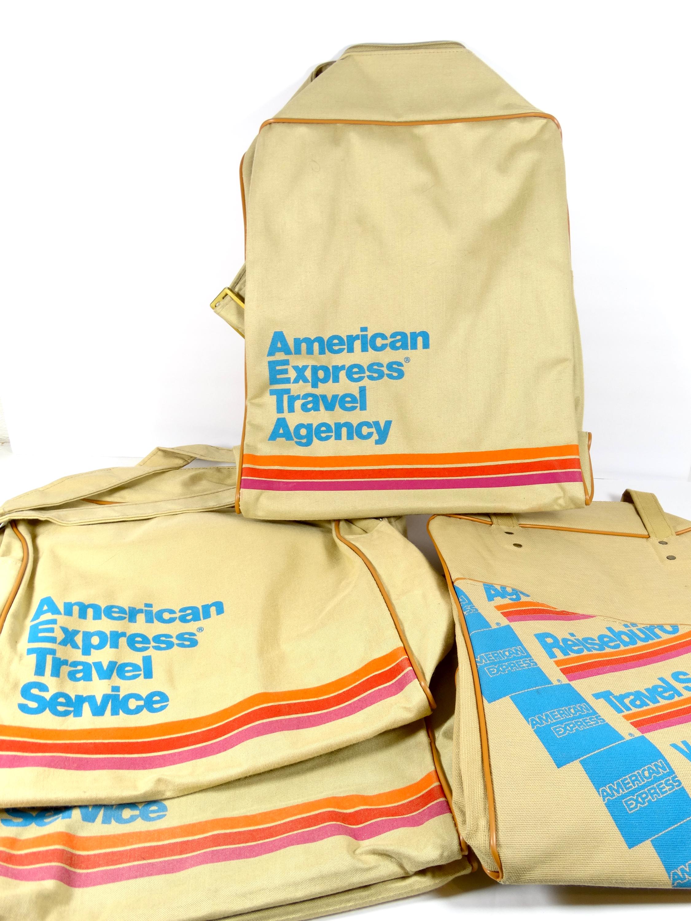 Vintage American Express Tote Bag - American Express Travel