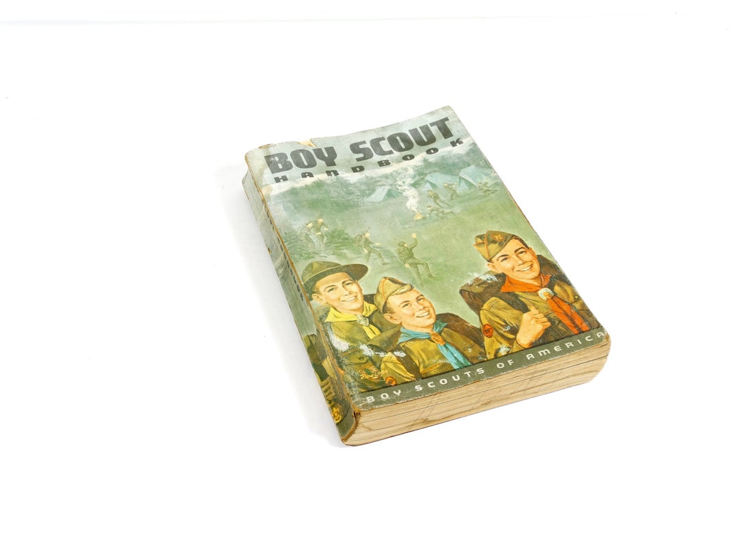 1967 Boy Scout Handbook 60s Boy Scout Vintage Boy Scout Handbook Boy