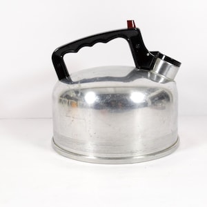 Vintage Sears Kettle Vintage Kettle Tea Kettle Aluminum Kettle Midcentury Kettle