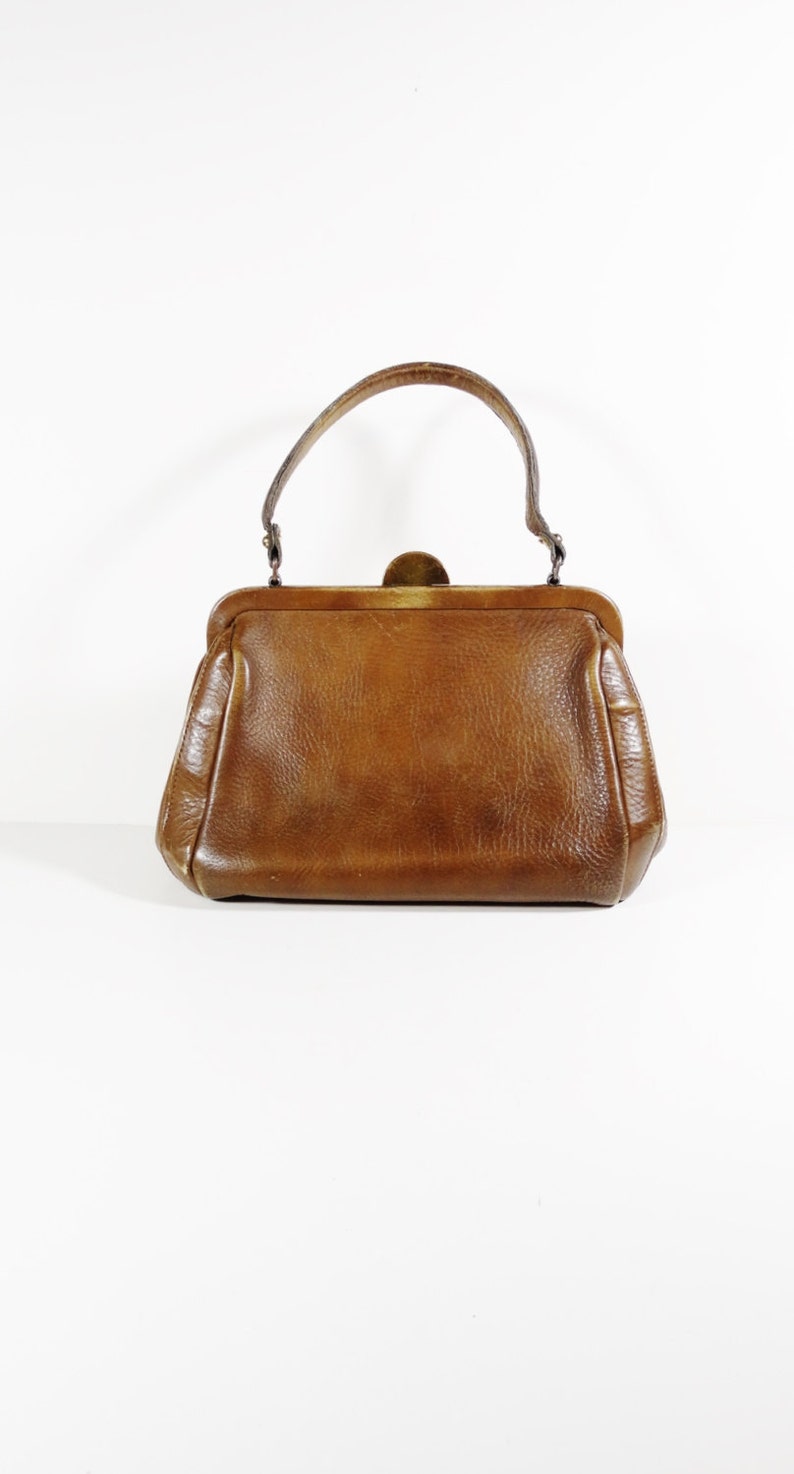 Vintage Zenith Handmade Leather Purse 1960s | Etsy