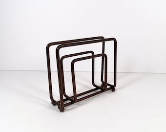 Vintage Rustic Napkin Holder Industrial Napkin Holder Vintage Bill Holder Mail Holder Metal Napkin Holder