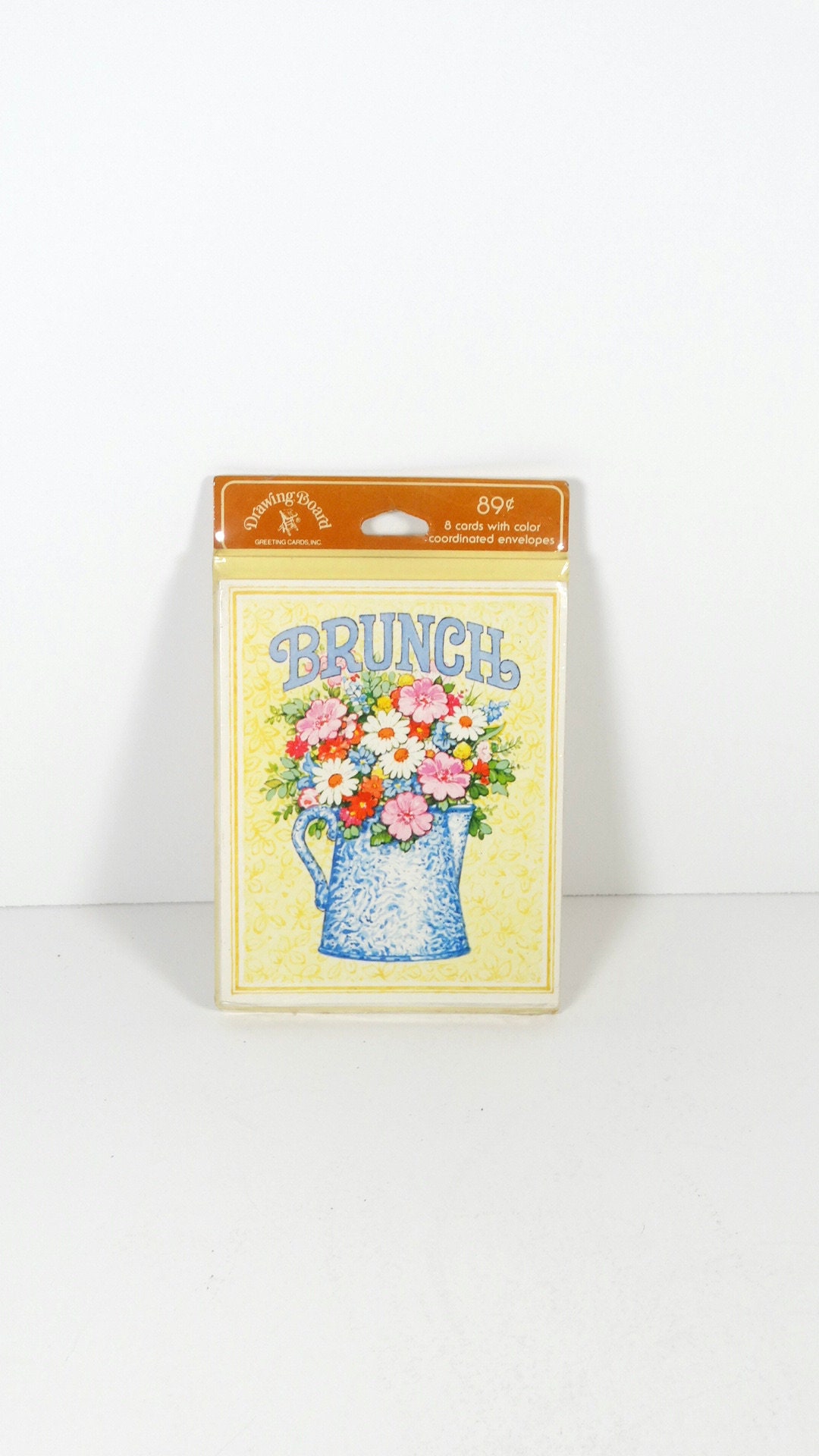 1970s Brunch Invitations Drawing Board Greeting Cards NOS Unopened
