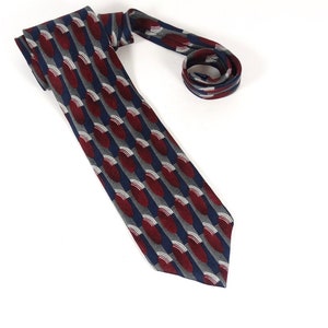 Vintage Mulberry Silk Tie Italian Made Italy Italian Design  Dapper Silke Necktie Haberdashery