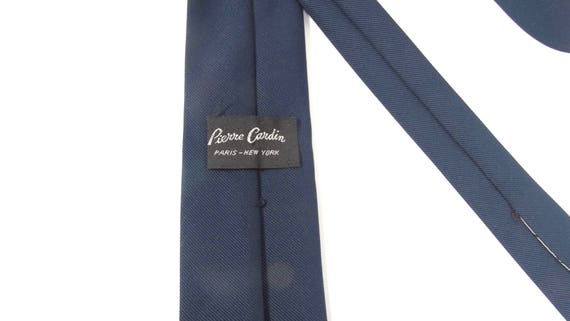 Pierre Cardin Navy Tie, Vintage Midcentury Paris … - image 4