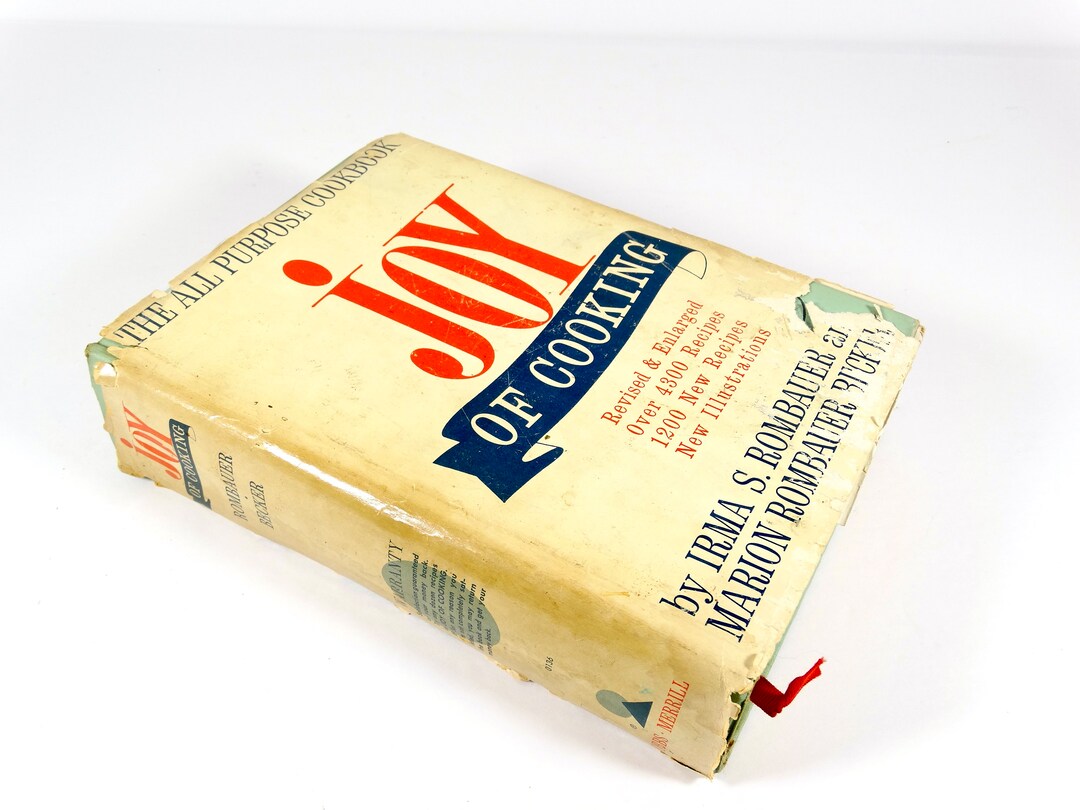 1964 Joy of Cooking Rombauer Classic Cookbook 1960s Cookbook Vintage ...