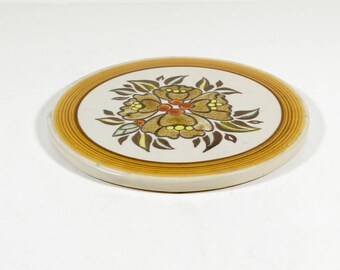 Langley Ceramic Trivet - Made in England - Vintage Trivet Hot Pad