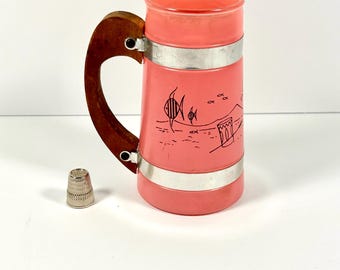 Vintage Siesta Ware Tiki Mug Vintage Tiki Bar Mug Tropical Boat Drinks MCM Retro Bar