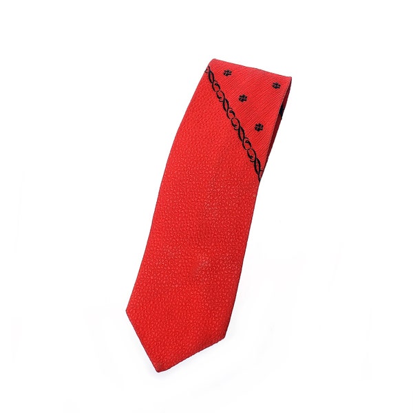 Rockabilly Necktie Etsy