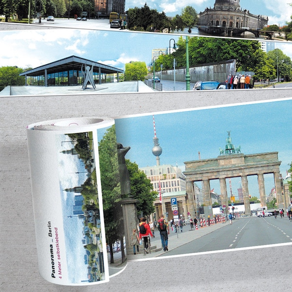 Panorama-Borte BERLIN / ROME / L.A. · adhesive