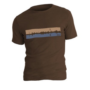 BERLIN SPREESKYLINE T-shirt unisex / fair wear image 2