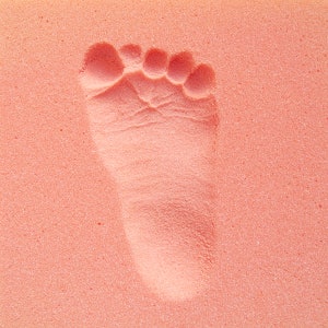 BABYFOOTPRINT Hand and footprint set, nude Pink