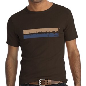 BERLIN SPREESKYLINE T-shirt unisex / fair wear image 1