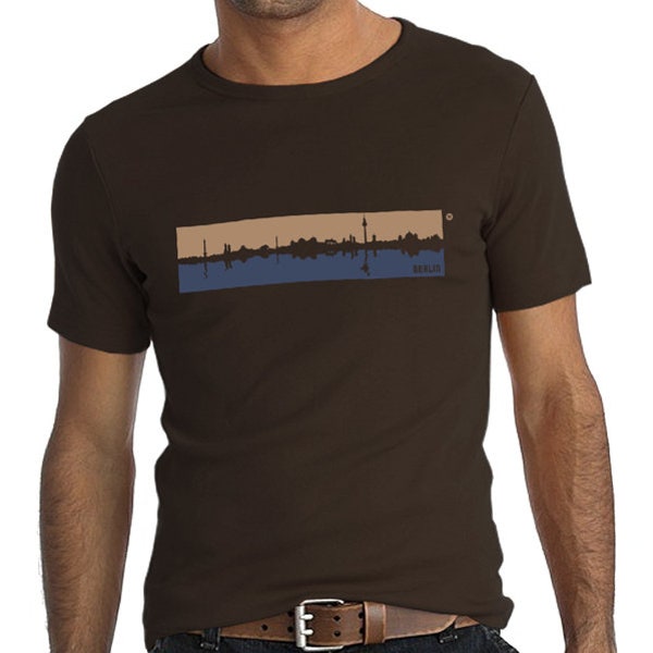 BERLIN SPREESKYLINE T-Shirt unisex / fair Wear