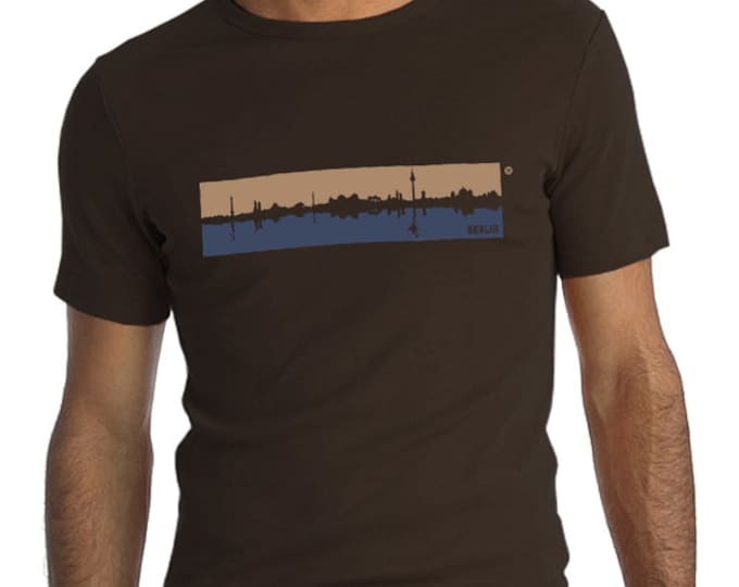 BERLIN SPREESKYLINE T-shirt unisex / fair wear