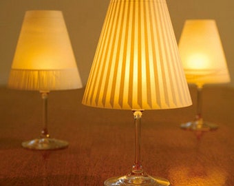 Gorgeous Helen · 3 Enchanting Lampshades for Wineglasses