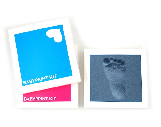 BABYPRINT KIT · in medical memory foam. quick & dafe