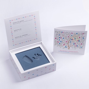 BABYFOOTPRINT - Hand- en voetafdrukset, "blauw"