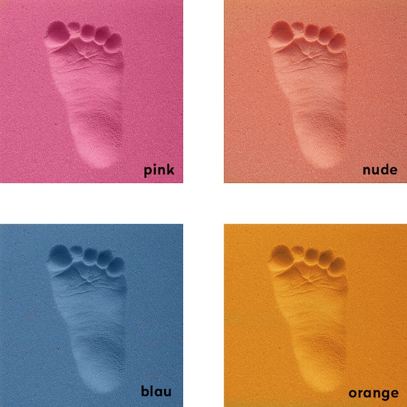 Replacement Memory Foam for: Baby's 1st Step Babyprint kit image 3