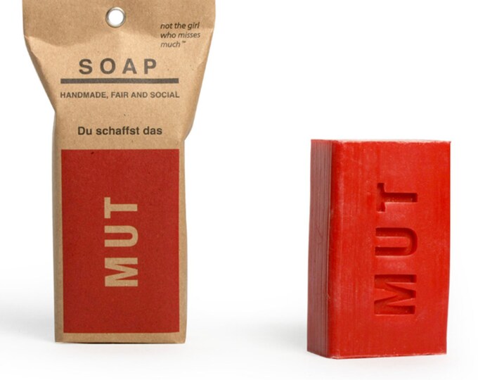 vegan palmoil free natural soap "LOVE". is all you need.