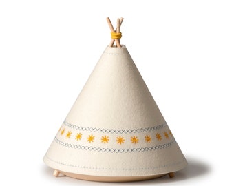 TIPI / KinderTischlampe gelb