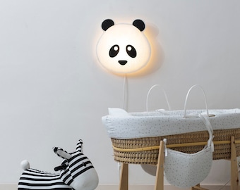 Children wall lamp. &quot;PANDA&quot;