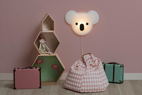 Children Wall Lamp. koala Etsy Australia