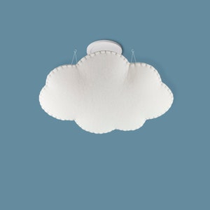 Hangende wolk. Plafond lampenkap afbeelding 5