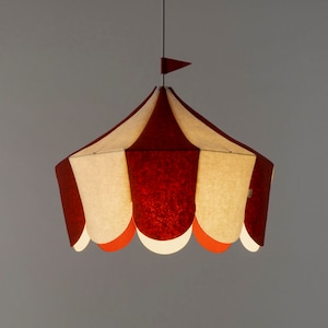 Circus Lamp. Red