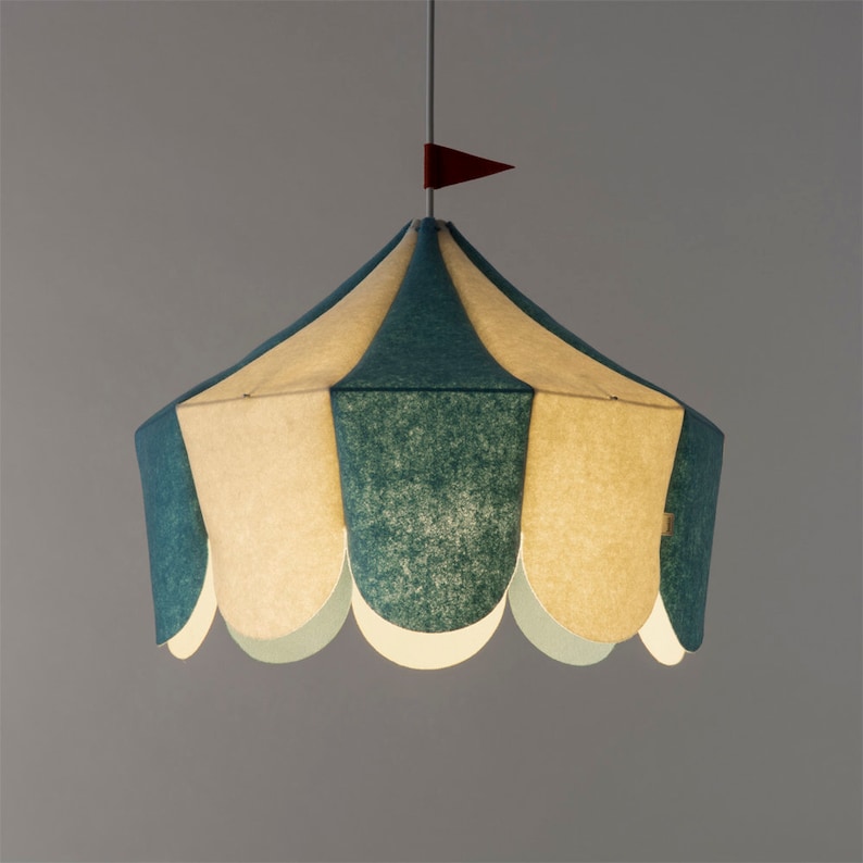 Lámpara colgante CIRCUS. Azul