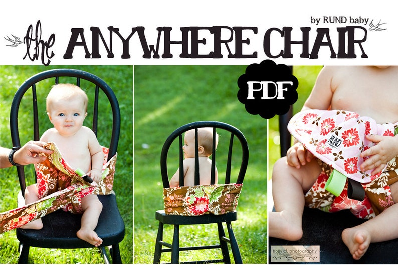 PDF Tutorial Anywhere Chair Fabric Travel High Chair Works in Shopping
