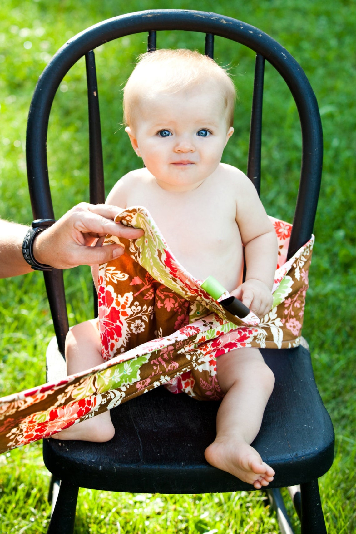 PDF Tutorial Anywhere Chair Fabric Travel High Chair Works in Shopping