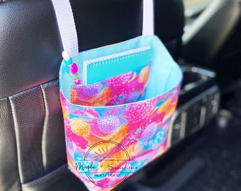 Stash N' Trash Car Caddy Digital PDF Sewing Pattern Car Trash Can Car Storage Bag