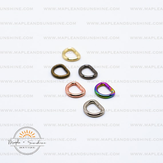 D-rings: 1/2 D-rings: 1/2