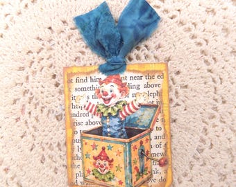 Handmade Altered Paperclip Bookmark for Junk or Art Journal Books #2155 ...