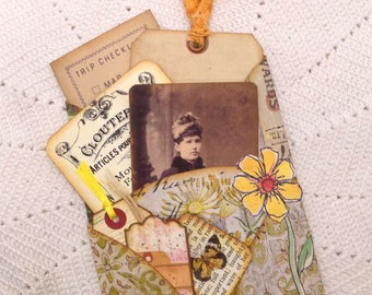 Loaded Pockets for Junk Journaling, Scrapbooking Ephemera