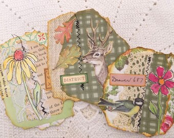 Junk Journal Embellishment Clusters 27 for Junk or Art Journal Books - Etsy