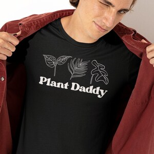 Plant Daddy Unisex Jersey Short Sleeve Tee, plant dad t-shirt, plant lover gift, indoor plant tee