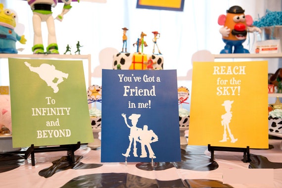 Toy Story Inspired Signs Il_570xn