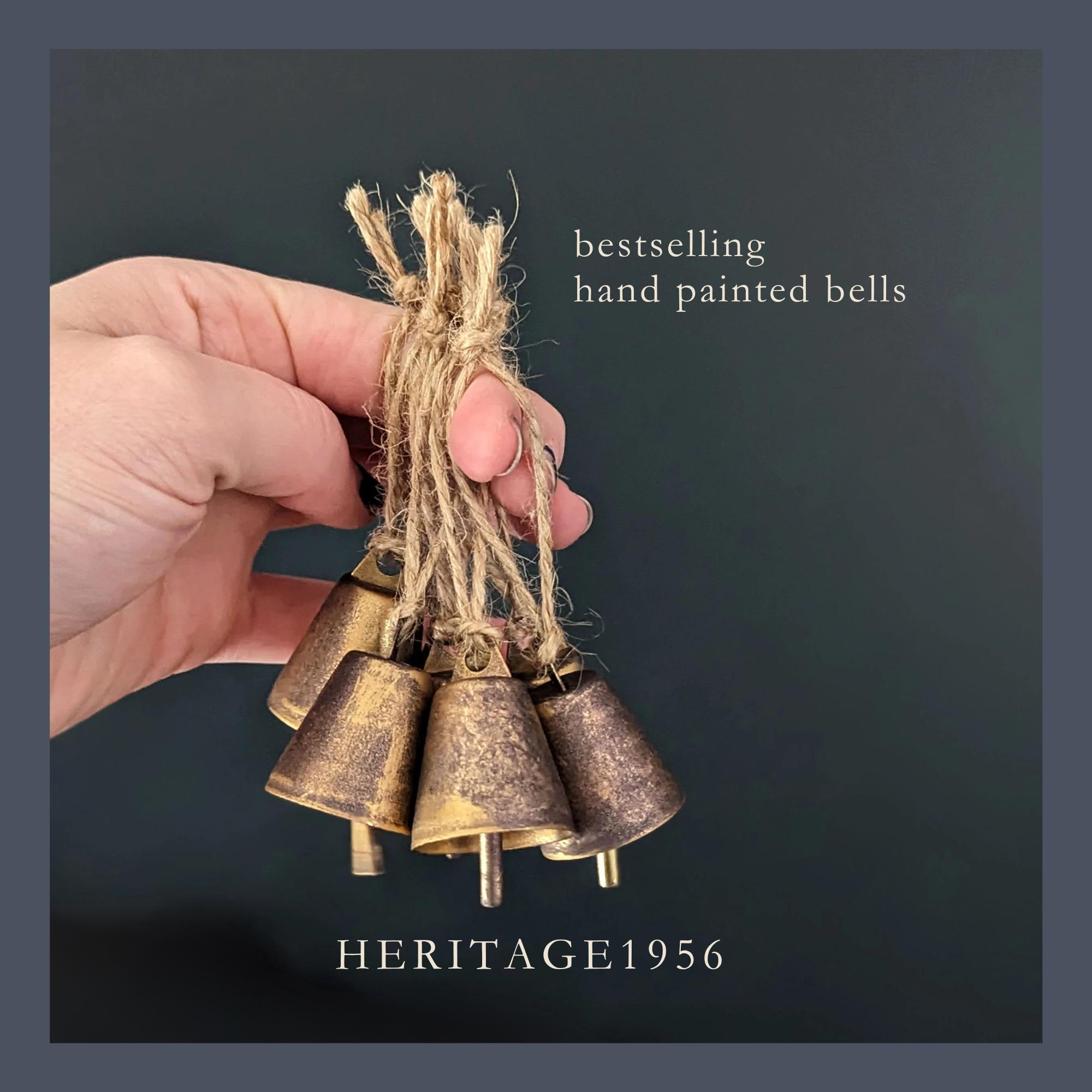 Hand Bells Vintage Set - Etsy